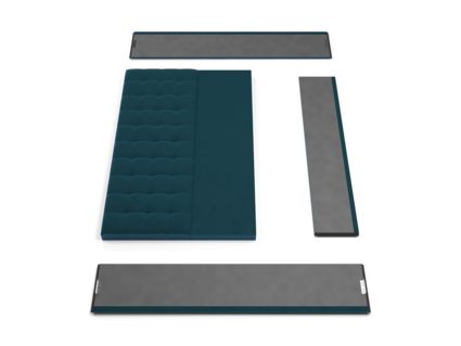 Кровать Lonax Аврора велюр Dolly-1 120х190