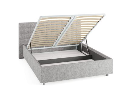 Кровать Сонум Siena Рогожка Марсала (с подъемным механизмом) 180х200