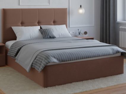 Кровать Lonax Алегра велюр Dolly-8 (с подъемным механизмом) 160х200