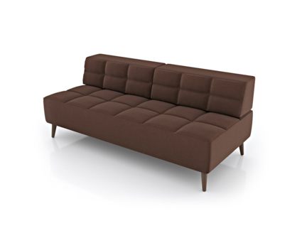 Диван Арско Нельсон трехместный коричневый