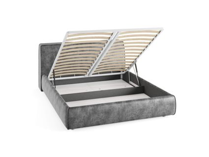 Кровать Сонум Altea Кашемир Синий (с подъемным механизмом) 90х200