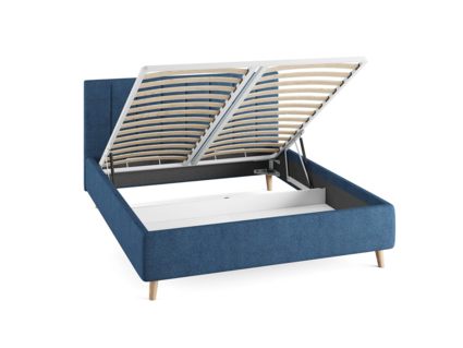 Кровать Сонум Alma Кашемир Бежевый (с подъемным механизмом) 180х190