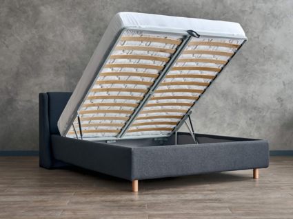 Кровать Сонум Barcelona Кашемир Бежевый (с подъемным механизмом) 90х190