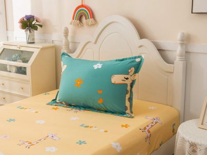 Комплект постельного белья Софи де Марко Giraffe (синий) 1,5-спальный