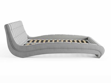 Кровать Сонум Milano Рогожка Мокко (с подъемным механизмом) 80х190