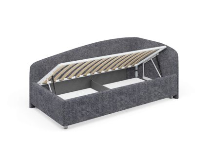 Кровать Сонум Paola Экокожа Платиновый перламутр (с подъемным механизмом)