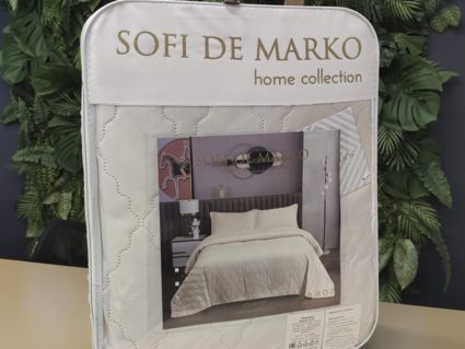 Покрывало Софи де Марко Деметра (светло серое) 240х260