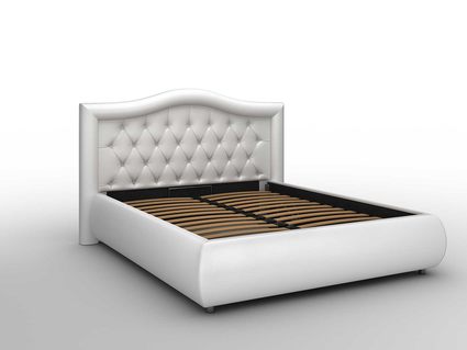 Кровать Sleeptek Premier 6 Экокожа Black (с подъемным механизмом) 251