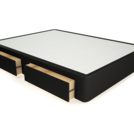 Кровать Mr.Mattress Site Box экокожа Black 120х200