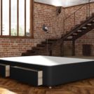 Кровать Mr.Mattress Site Box экокожа Black 200х200