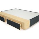 Кровать Mr.Mattress Site Box велюр Grey 80х200