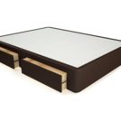 Кровать Mr.Mattress Site Box экокожа Brown 200х195