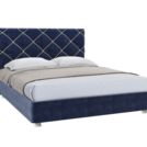 Кровать Sontelle Киара Blue + White 140х200