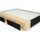 Кровать Mr.Mattress Site Box экокожа Black 180х200